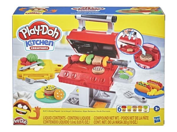 Play-Doh Kitchen Creations Grill 'n Stamp-lekesett