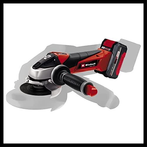 Einhell TE-AG 18/115 Li (1x4.0Ah) Power X-Change 4431134 akkukulmahiomakone sis. akun, sis. laturin, sis. leikkuulevyn, sis. pussin 18 V 4000 mAh (443