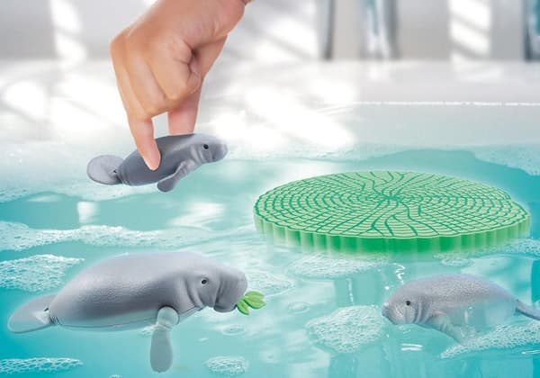 PLAYMOBIL Wiltopia Boat Trip to the Manatees - 71010