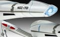 Miniatyrbild 3 av 8: Revell flygplan USS Enterprise NCC-1701 - Kit - 1:500