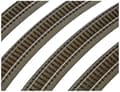 Miniatyrbillede 2 af 6: Märklin 24430 H0 spor buet 30 grader, sæt med 6 stk