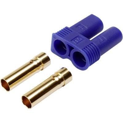 Reely 1399710 batterifatning EC5 forgyldt 20 stk.