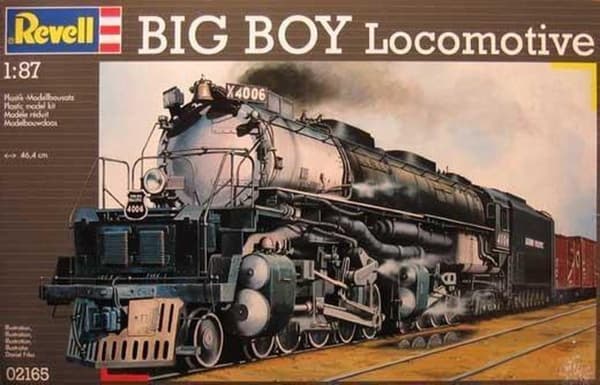 Revell 02165 H0 damplokomotiv Big Boy (plastiksæt)