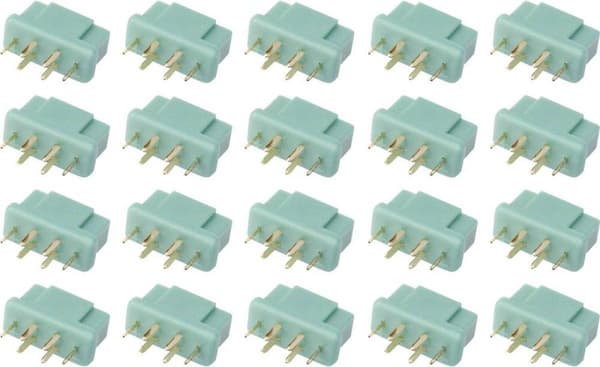 Reely RE-6799050 Batteripakke bus MPX Forgyldt 20 stk.