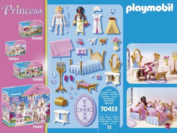 PLAYMOBIL Princess Dormitory - 70453