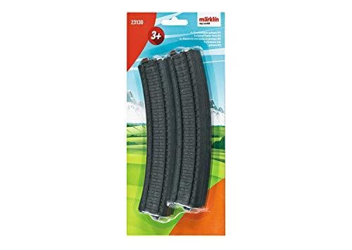 Märklin World 23130 H0 Sæt med 6 buede plastskinner (23130)