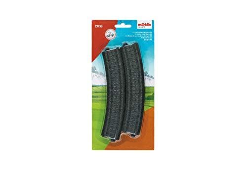 Märklin World 23130 H0 Sæt med 6 buede plastskinner (23130)