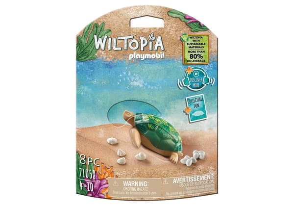 PLAYMOBIL Wiltopia jättesköldpadda - 71058