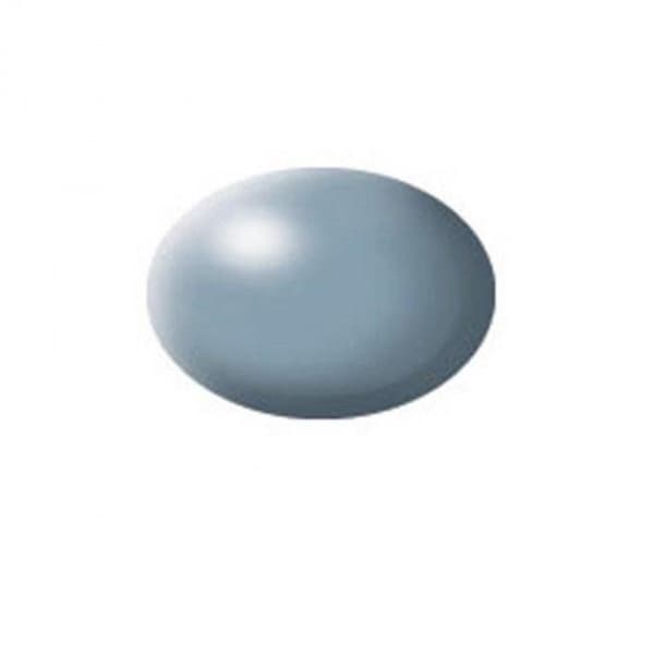 Revell Aqua #374 Grå - Satin - RAL7001 - Akryl - 18 ml färgburk