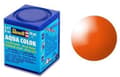 Miniatyrbillede 6 af 6: Revell Aqua #30 Orange - Glans - RAL2004 - Akryl - 18 ml malingskrukke