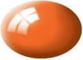 Miniatyrbillede 2 af 6: Revell Aqua #30 Orange - Glans - RAL2004 - Akryl - 18 ml malingskrukke