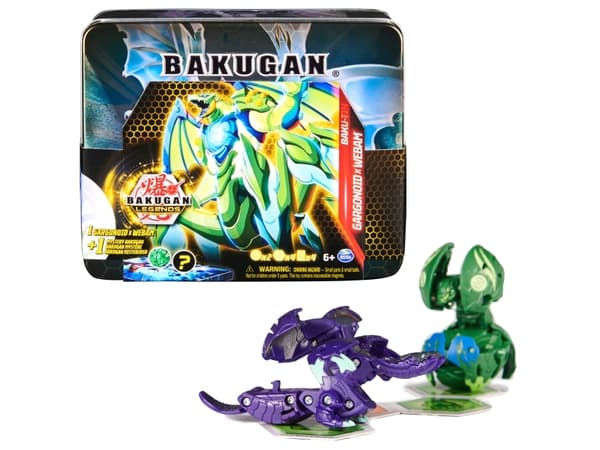 Bakugan Legends Baku-tin Gargonoid X Webam, Lentävä hyrrä, 6 vuosi/vuosia