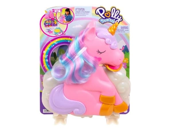Mattel Polly Pocket Unicorn skjønnhetssalong HKV51