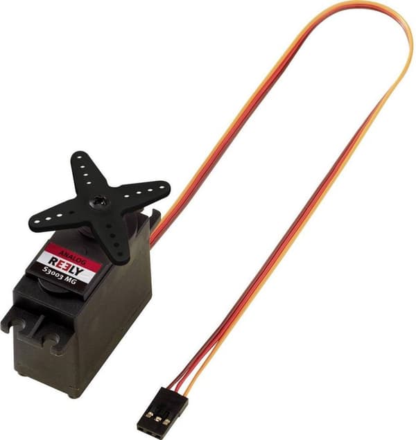 Reely Standard servo S3003 MG Analog servo Material (drivning): Metallpluggsystem: JR