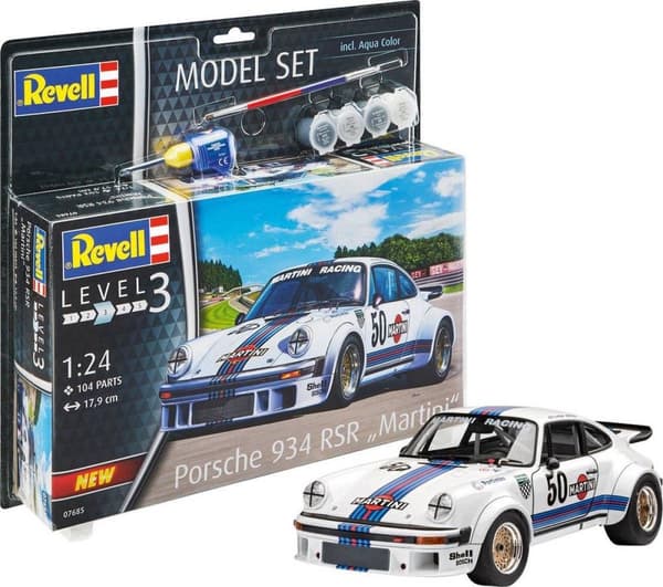 Revell sæt Porsche 934 RSR "Martini"