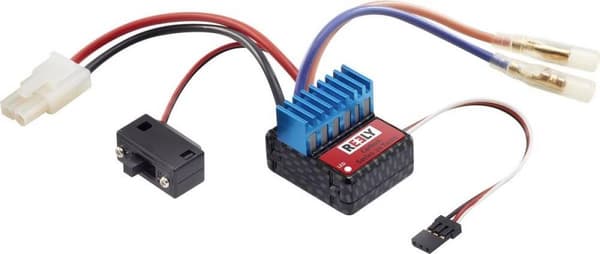 Reely Brushed controller til RC bil Lastkapacitet (maks.): 60 A Motorgrænse (drejninger): 20