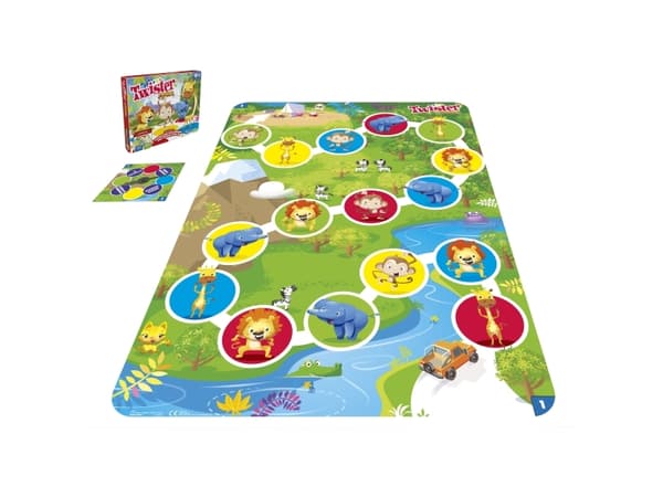 Hasbro Gaming Twister Junior, Twister-lek, 3 år, 15 min