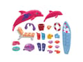 Miniatyrbild 5 av 5: MEGA Barbie Color Reveal Delfinexpedition, Byggsats, 5 År, Plast, 121 styck, 412,5 g