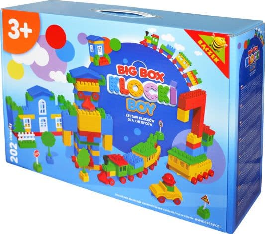 Blczek Tupiko Bączek Blocks KL-202 EL deŗžutėje Boy 2193 Bączek