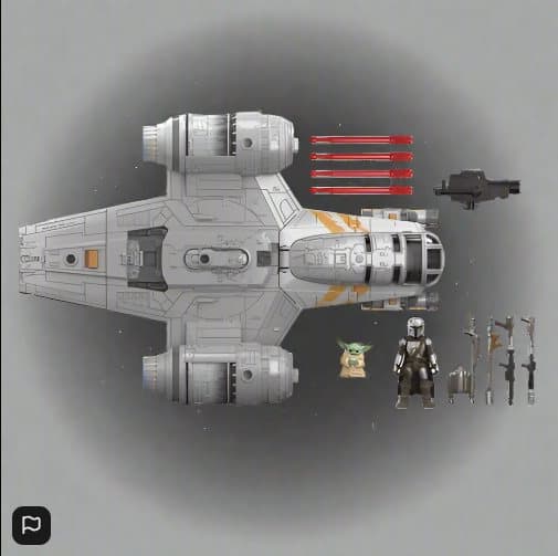 Star Wars Mission Fleet Razor Crest
