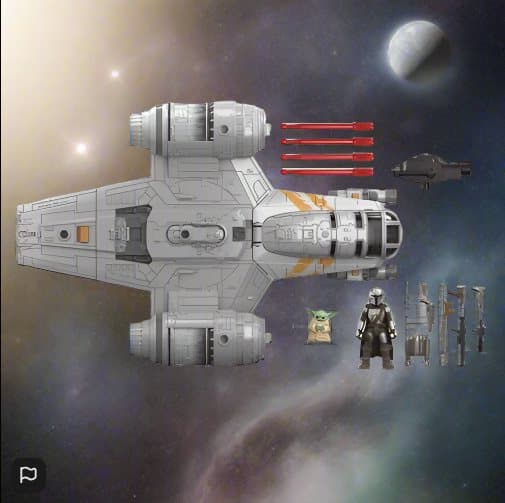 Star Wars Mission Fleet Razor Crest