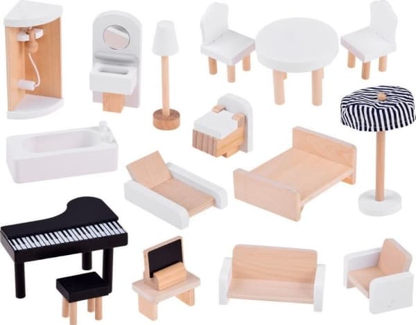 Yokomisiada Dockhus i trä i boho-stil led ZA4131