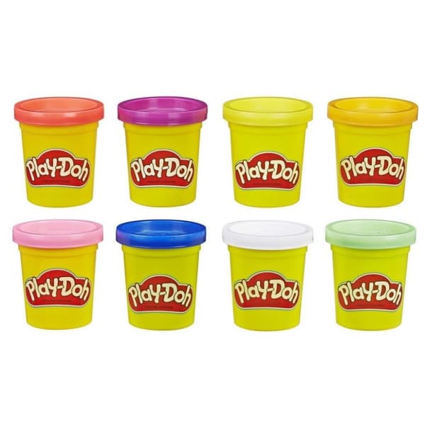 Play-Doh Rainbow Colors 8 savipurkkia