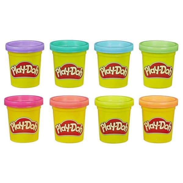 Play-Doh Rainbow Colors 8 savipurkkia