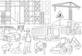Miniatyrbild 5 av 9: Info Notes IN-8719-08 Målarbok 300 mm X 200 mm målarbok