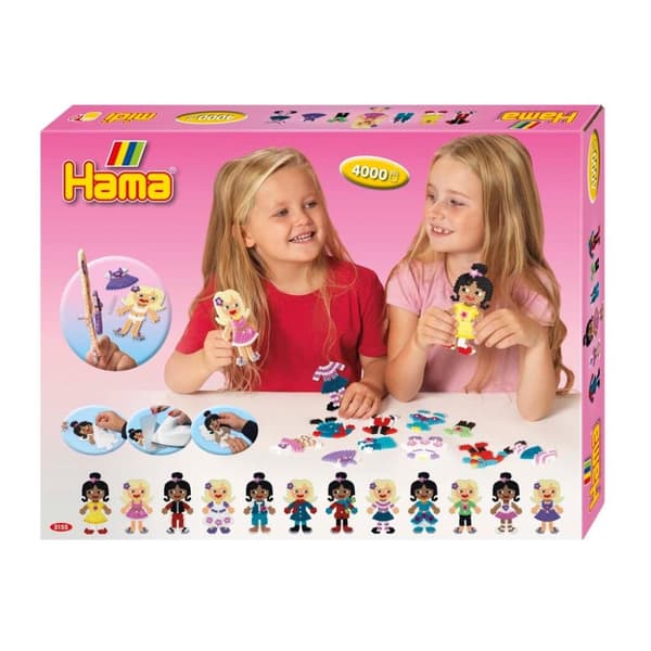 Hama Strygeperler Figur Dress Up Sæt 4000 stk