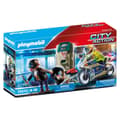 Miniatyrbild 3 av 4: Playmobil 70572 City Action Polis Motorcykel Jakten på pengarrånaren