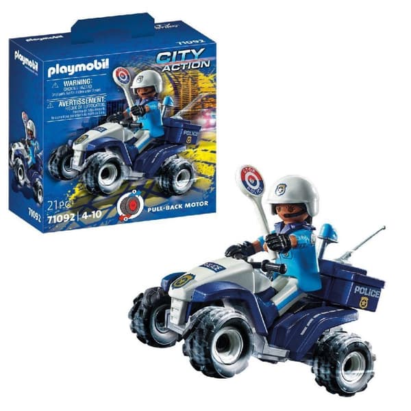 Playmobil 71092 City Action Police Speed Quad
