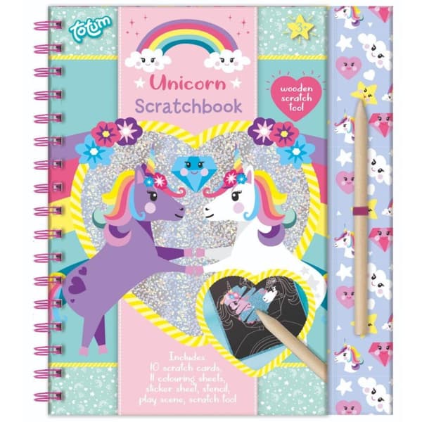 Totum Unicorn Scratchbook