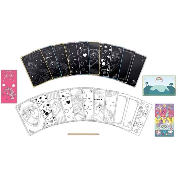 Totum Unicorn Scratchbook