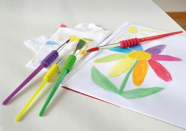 Faber Castell FC-481600 Børstesæt Plast 4 stk