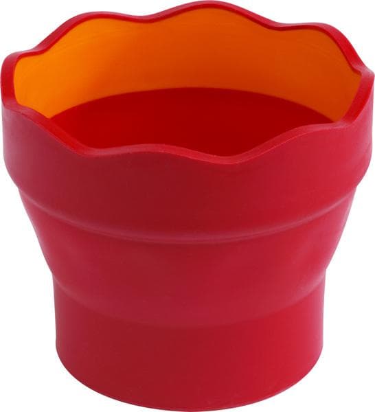 Faber Castell FC-181517 Water Cup Clic &amp; Valitse vaaleanpunainen/oranssi