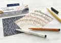 Miniatyrbillede 2 af 3: Faber Castell FC-167508 Pitt Artist Pen Kalligrafi Sæt 8 penne