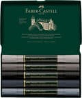 Miniatyrbillede 3 af 4: Faber Castell FC-160306 WK25Akvarelmærke FC AlbrechtDürer 5 stykker gråtoner