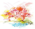 Miniatyrbild 2 av 5: Faber Castell FC-167115 Ritpenna Faber-Castell Pitt Artist Pennfodral 4 delar Svart M/F/S/XS