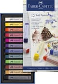 Miniatyrbild 2 av 3: Faber Castell FC-128312 Pastell Chalk Creative Studio Softpastell 12-delat fodral