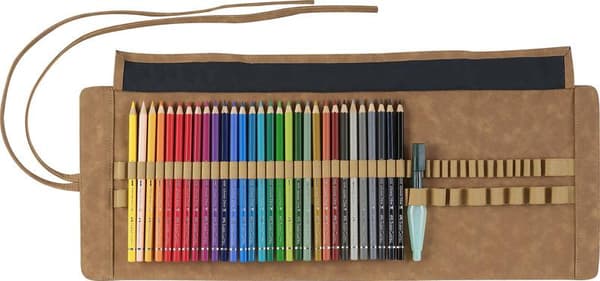 Faber Castell FC-117530 Rullpåse Faber-Castell Albrecht Dürer 30 pennor med pensel
