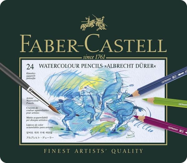 Faber Castell FC-117524 Akvarel blyant Faber-Castell Albrecht Dürer etui i 24 stk.