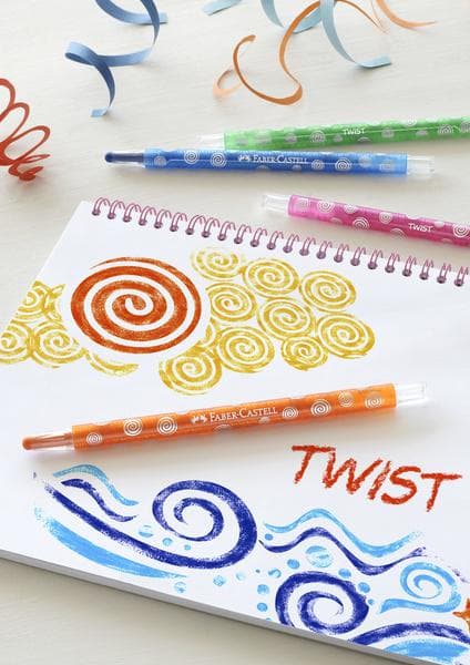 Faber Castell FC-120004 Crayon kääntyvä 24 kpl