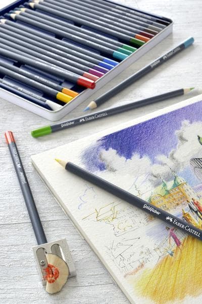 Faber Castell FC-114748 farveblyant Faber-Castell Goldfaber etui med 48 dele