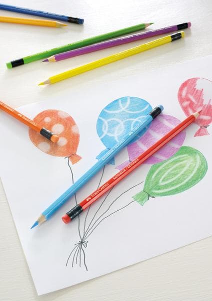Faber Castell FC-116612 Raderbar färgpenna påse 12 delar