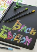 Miniatyrbillede 4 af 4: Faber Castell FC-116424 farveblyanter sort udgave i etui 24 stk.