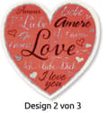 Miniatyrbillede 5 af 6: Avery AV-56813 Deco-klistermærke Box Hearts 3 Designs