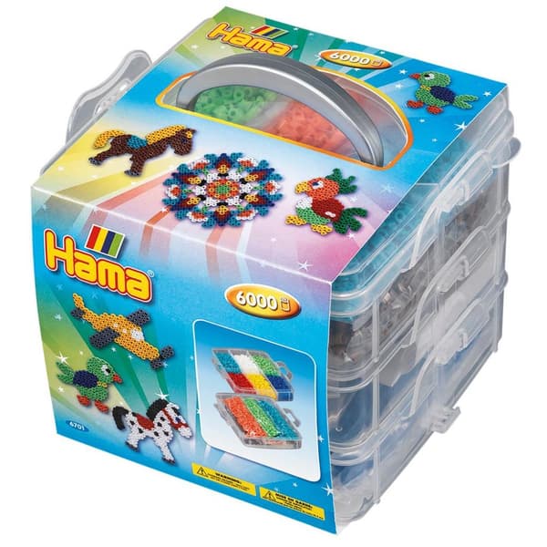 Hama Strykpärlor Förvaringslåda Liten 6000 Styck