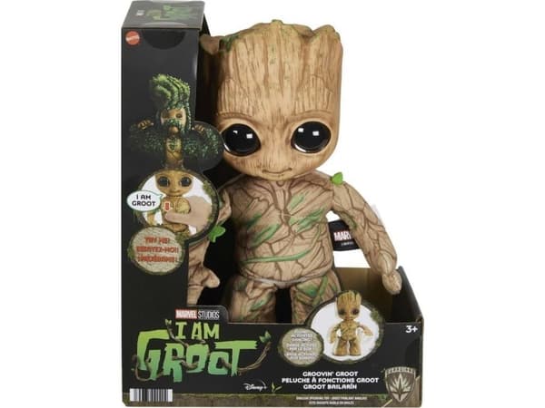 Mattel Plush with Marvel Groot function