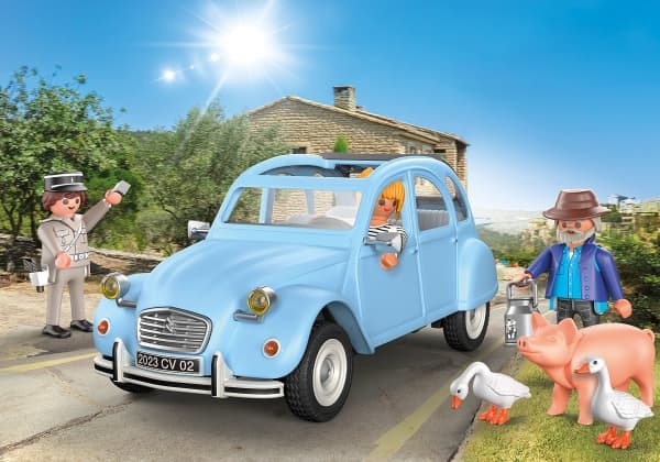 Playmobil Figures Citroën 2CV, 5 år, Flerfarget, 1 stykker